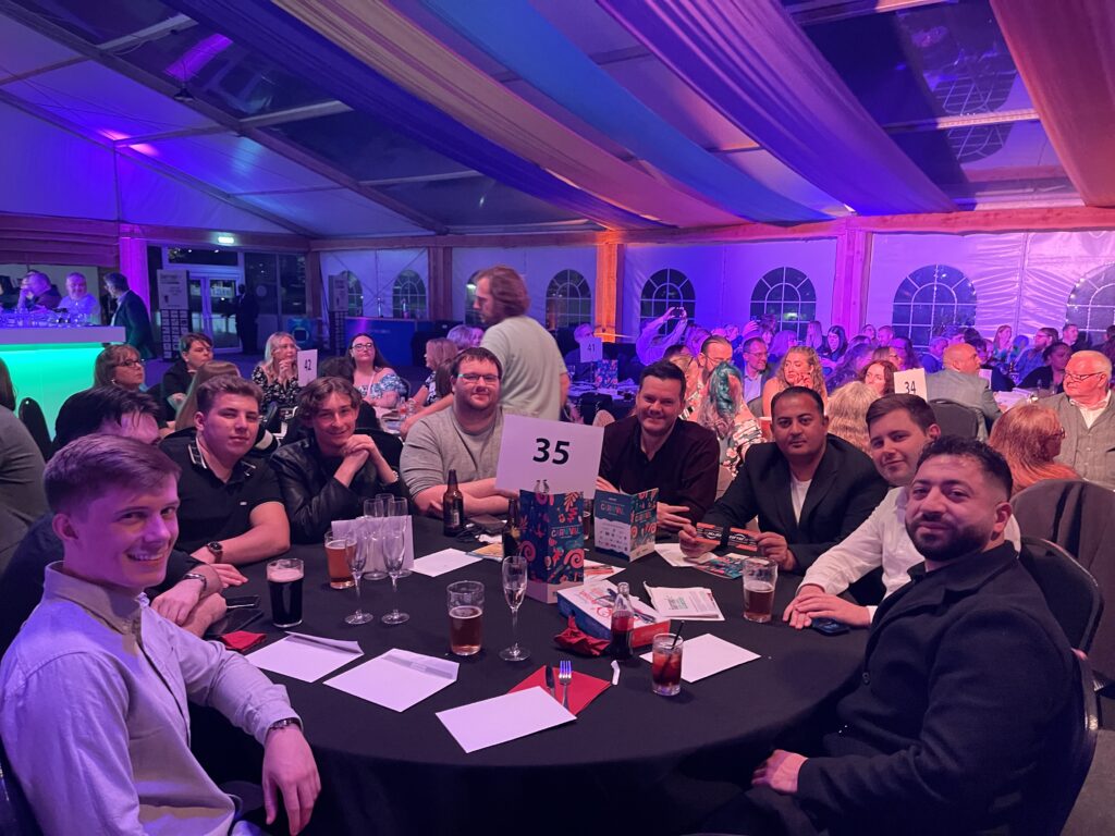 The Cortec IT team at the Dartford Business Awards 2024
