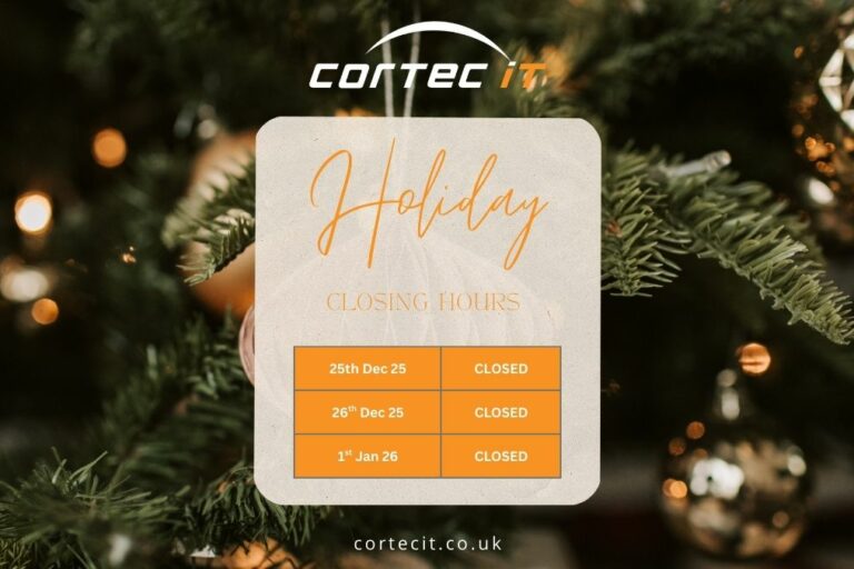 Holiday Closing Times