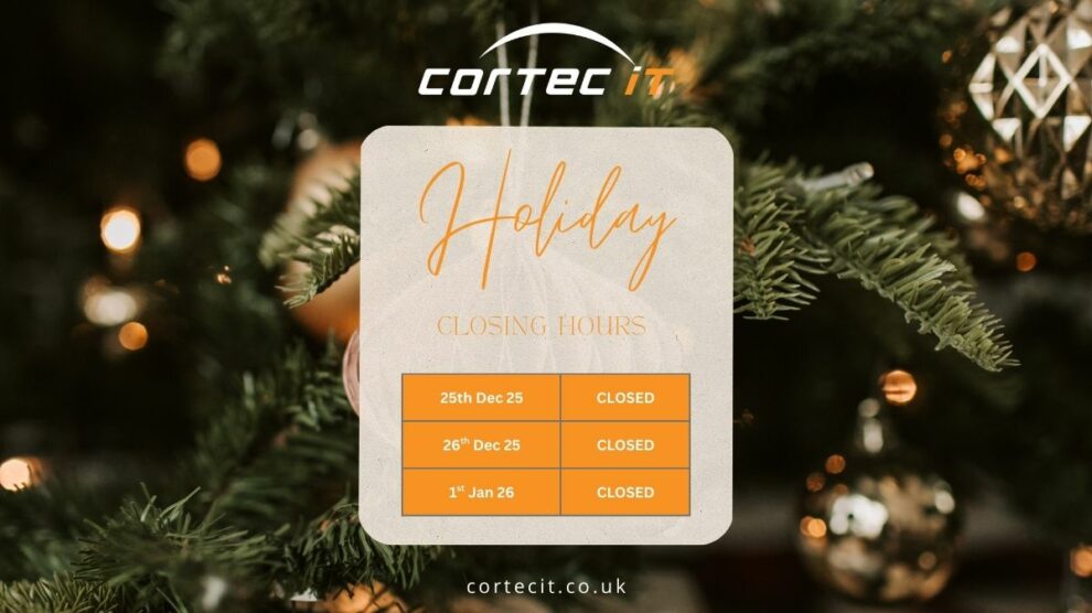 Holiday Closing Times