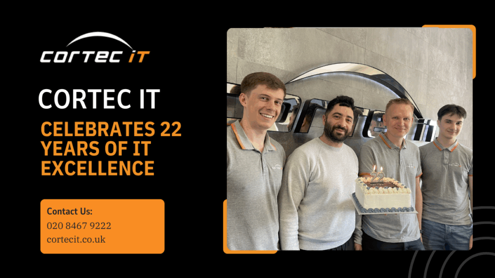 Cortec IT Celebrates 22 Years of IT Excellence